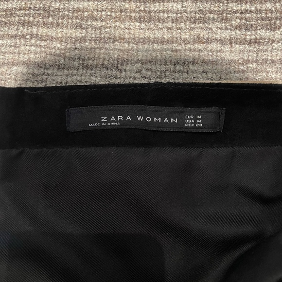 LEATHER PATCHWORK SKIRT - Picture 5 of 5